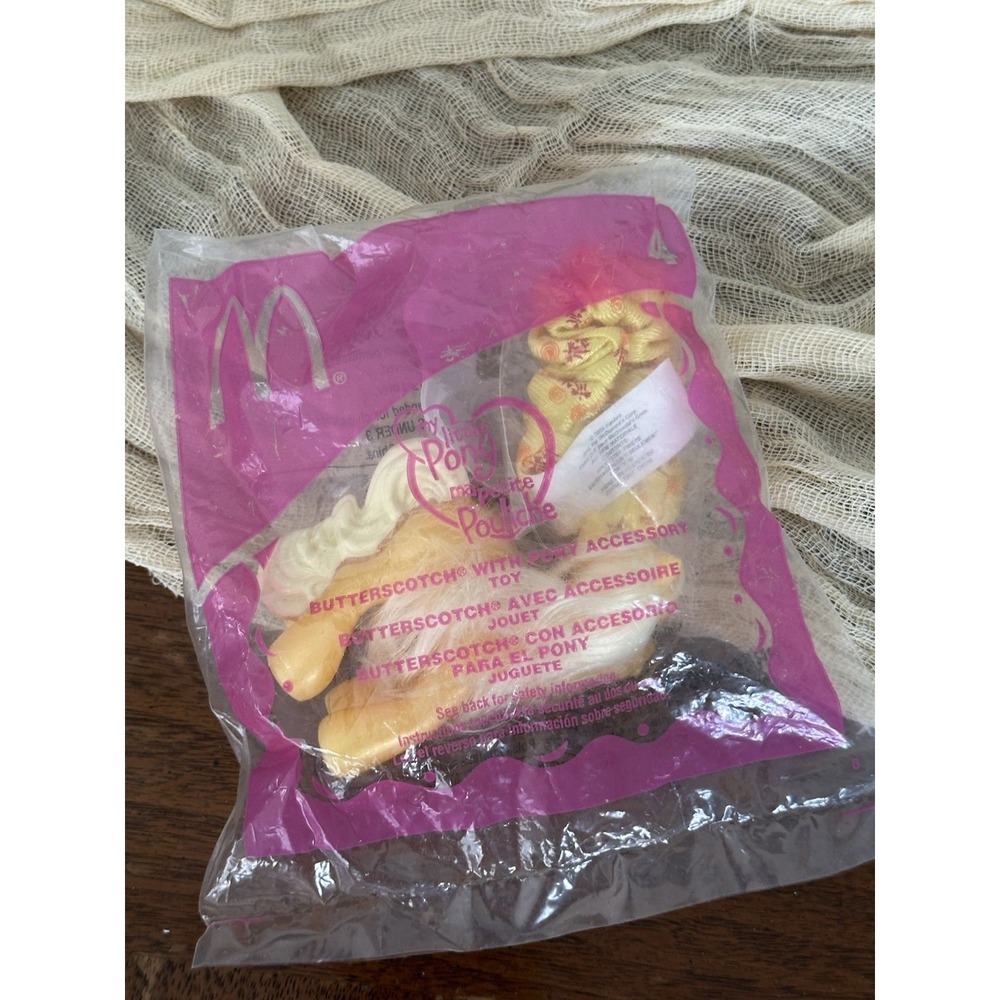 2005 McDonalds‎ Happy Meal Toy My Little Pony #4 Butterscotch MIP